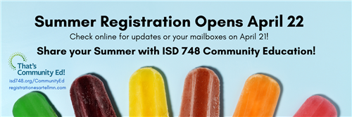 Registration opens April 22